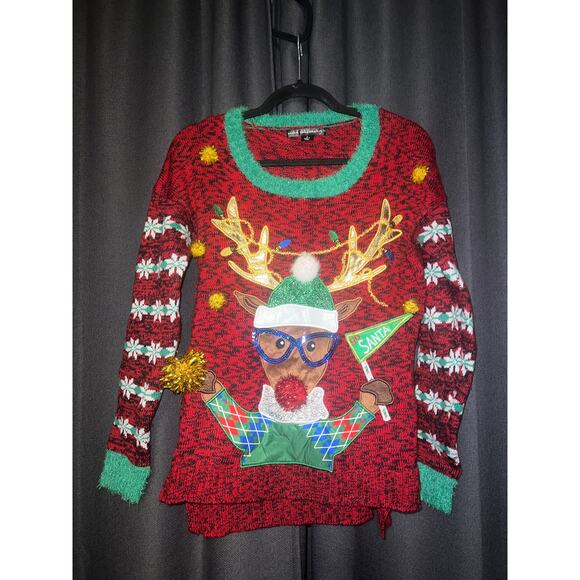 Ugly Christmas Sweater Xmas Size Small - Picture 1 of 3